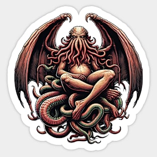 Cthulhu Fhtagn 45 Sticker